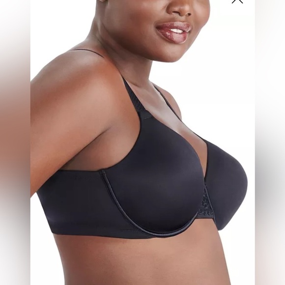 VANITY FAIR BEAUTY BACK SMOOTHING FULL FIGURE CONTOUR BRA 38D NEW STYLE 76380 - Picture 2 of 6